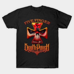 Five Finger Death Puch Cross T-Shirt